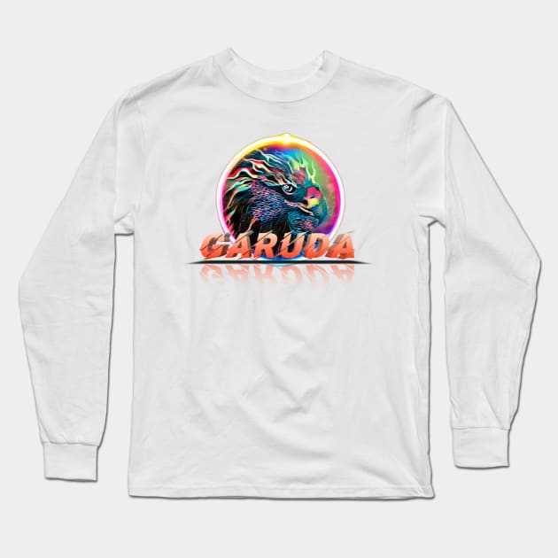 Brid garuda indonesia Long Sleeve T-Shirt by PASUKAN RUBAH